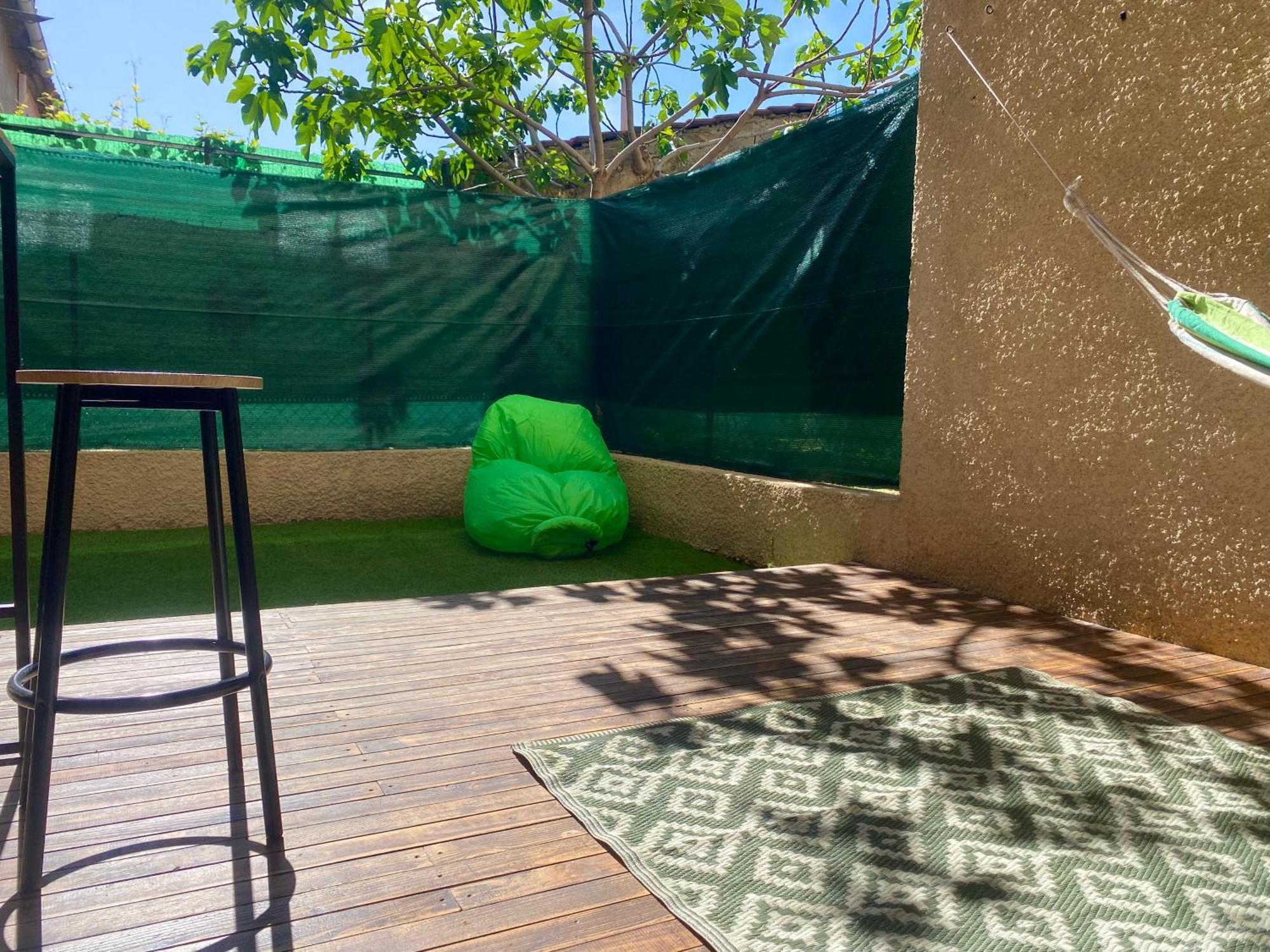 Confortable T2 Avec Jardin Amenage Lézignan-Corbières Exterior foto